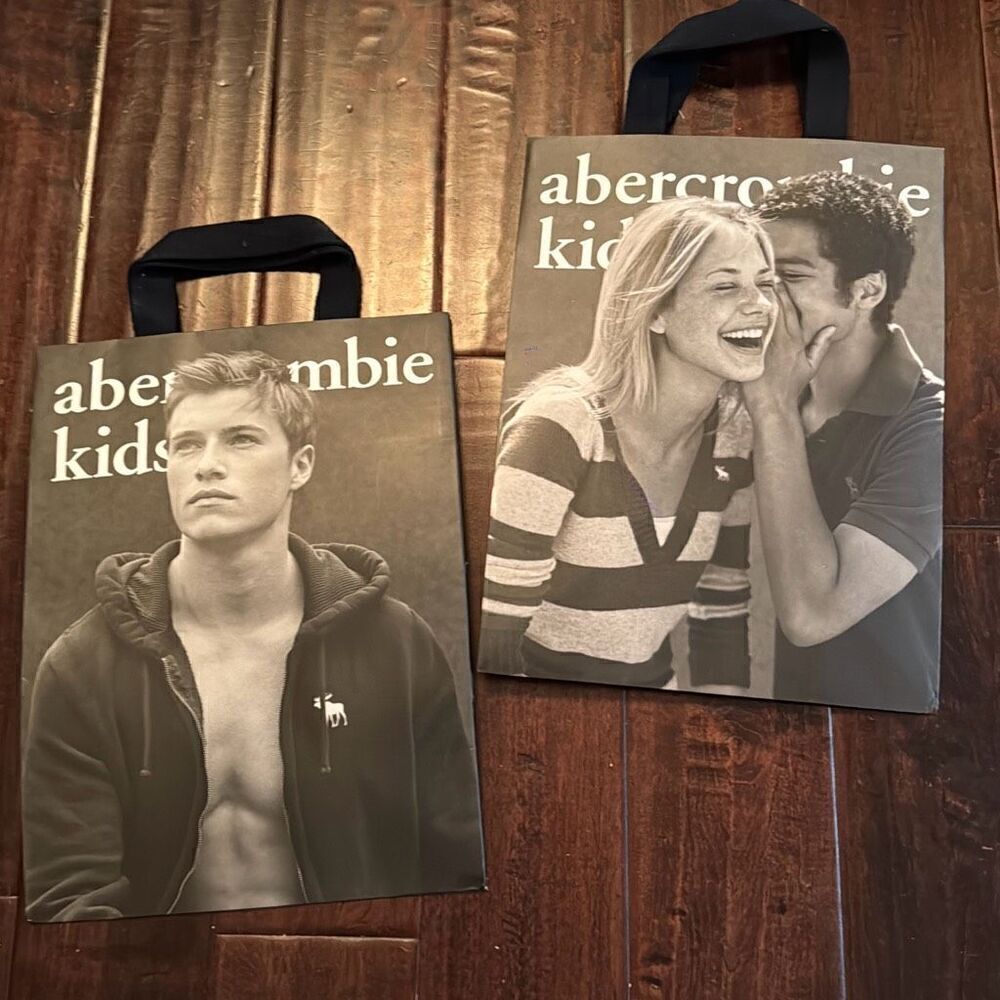 Abercrombie kids shopping bag bundle (2)